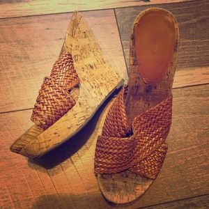 Tan wedges